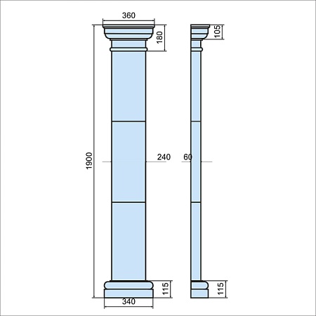Пилястра 1 Пилястра 1