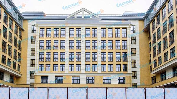 Фасадные сандрики для жилого комплекса Фасадные сандрики для жилого комплекса